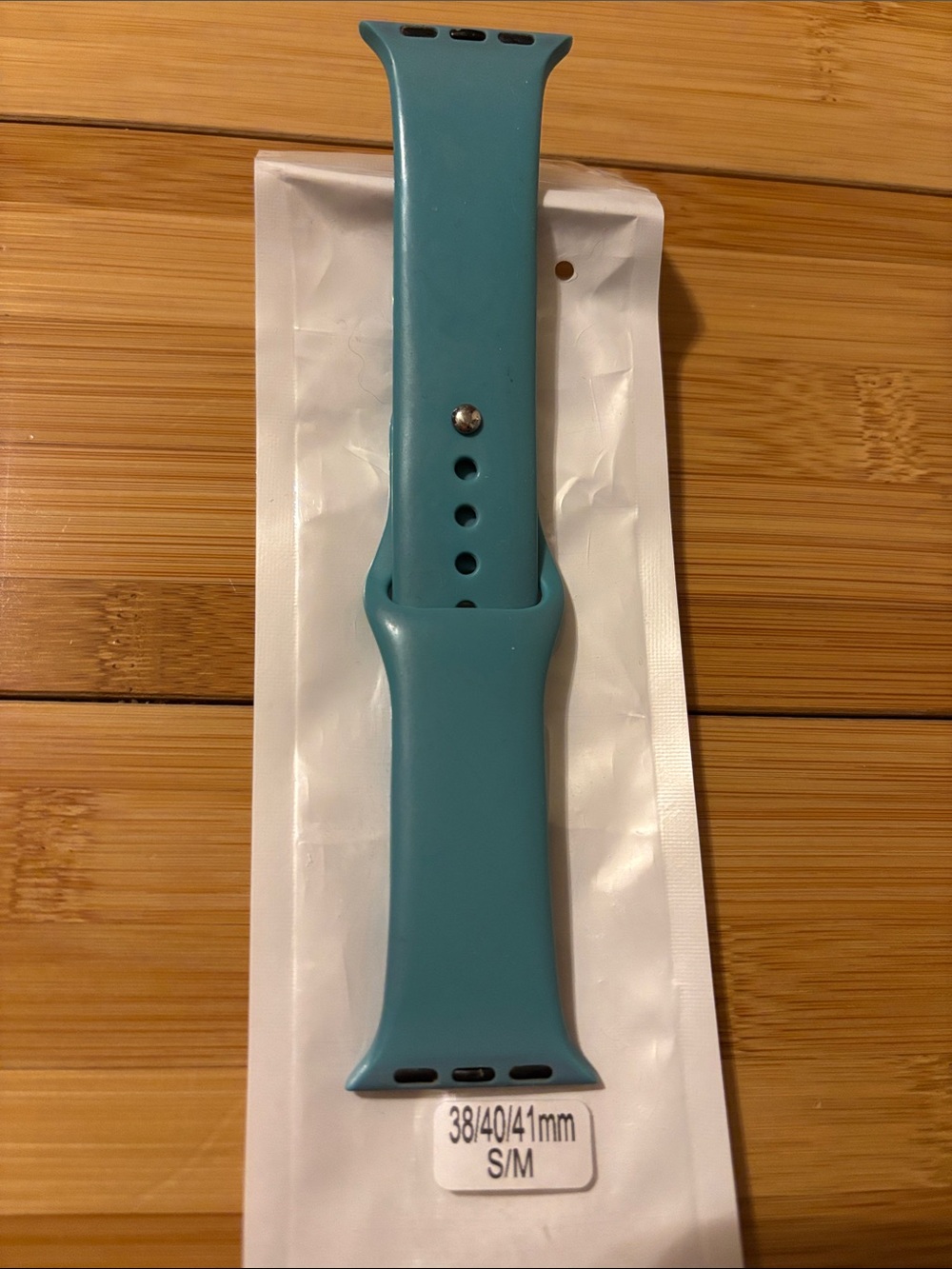 Teal Silicone Apple Watch Band - Small/Medium